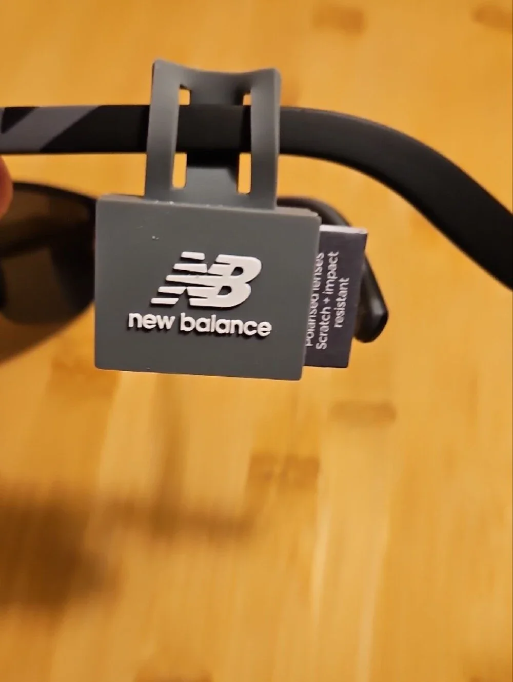 New Balance Black Men's Polarized Sunglasses NWT BLACK & GREY